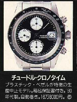 ロレックス スポーツモデル 1995年の時計雑誌から相場を考える Zenmaiのココ東京