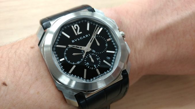ブルガリ BVLGARI 腕時計 メンズ BGO41BSLDCHTA オクト ヴェロチッシモ OCTO VELOCISSIMO 自動巻き（手巻き） ブラックxブラック アナログ表示