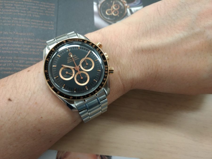 OMEGA スピードマスター アポロ15号 35周年記念 クロノグラフ 3366.51 腕時計
