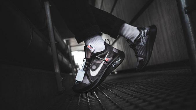 28.5 NIKE OFF WHITE ZOOM FLY SP BLACK