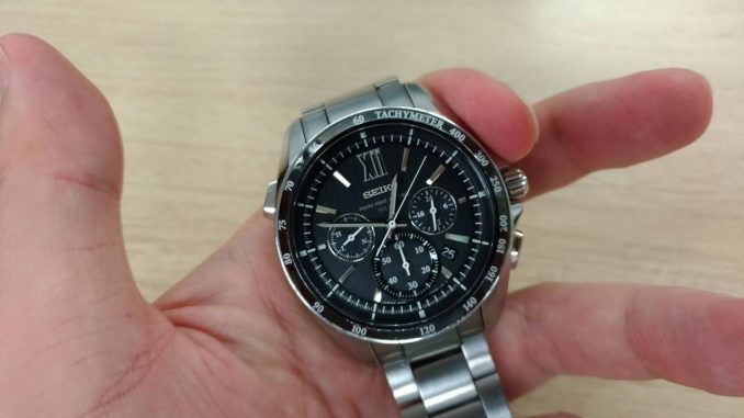 購入者確認商品 人気モデル　新品　セイコー　ブライツ　電波ソーラー　クロノグラフ　SAGA153 腕時計(アナログ)
