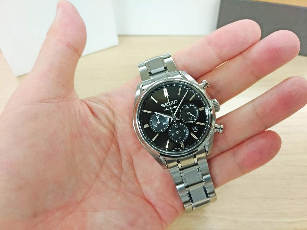 SEIKO presage クロノグラフ メンズ 腕時計 SARK007 
