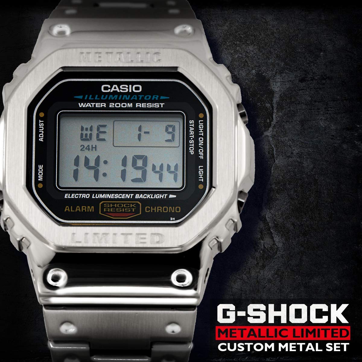 知ってた？】CASIO G-SHOCK GMW-B5000D-1JF風 フルメタル G-SHOCK 