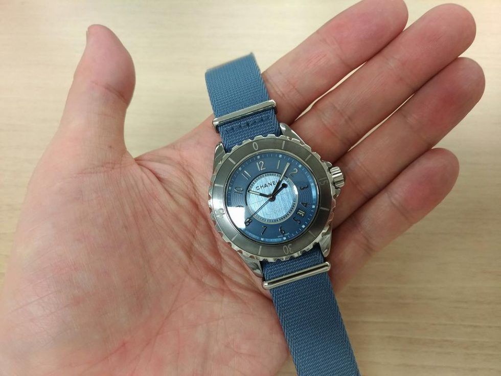シャネル CHANEL J12 クロマティック H4338 チタン・セラミック メンズ 腕時計