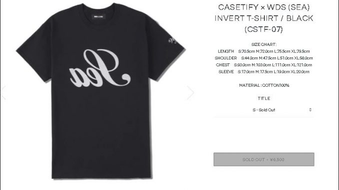 windandseaS WDS x CASETiFY T-shirt Iridescent