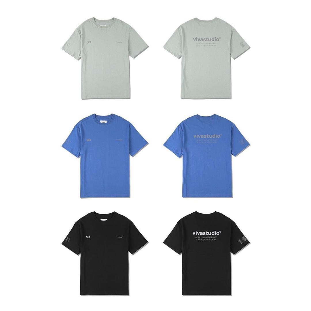 赤字特価セール WINDANDSEA × tee sleeve long vivastudio Tシャツ/カットソー(七分/長袖)
