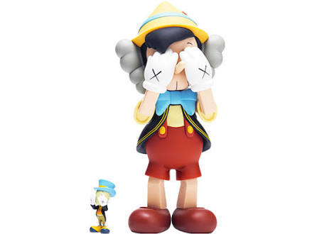Original Fake KAWS Pinocchio and Jiminy Cricket Toy Set - A Detailed Look | Highsnobiety (17534)