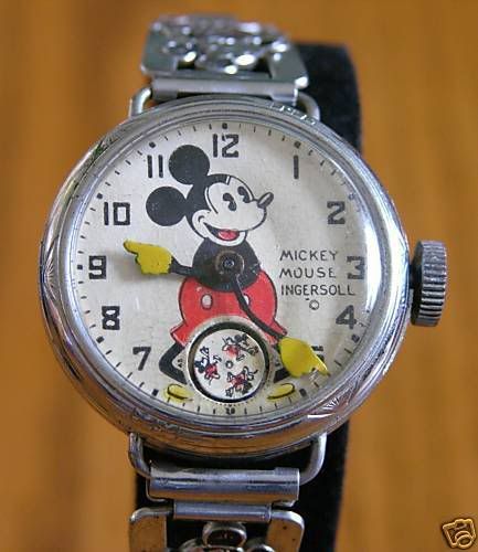 「ingersoll mickey mouse watch」の画像検索結果