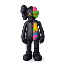 KAWS COMPANION Flayed Black in color 