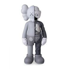 KAWS COMPANION Flayed Gray in color 
