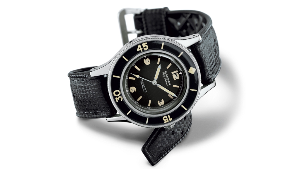 Blancpain Tribute to Fifty Fathoms MIL-SPEC Pays Hommage to History of Dive Watches – Robb Report