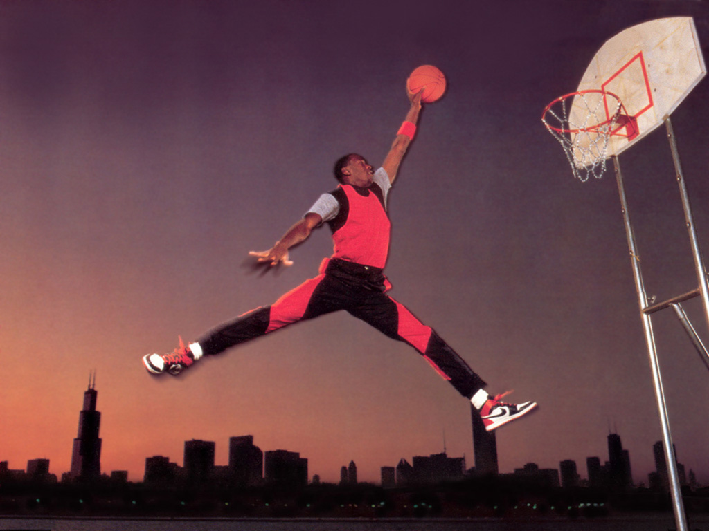 Michael Jordan Skyline Jumpman