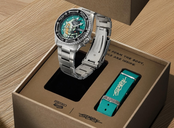 タイ限定】セイコー5 スポーツ x プアボーイ “In My Soul” SRPM17K