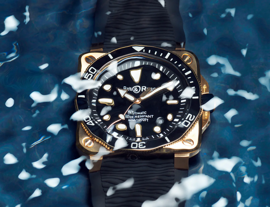 ベロカル オブジェ「より速く、高く、強く」 オリンピック ブロンズ製 限定品 2026年新作】ベル＆ロス BR03A-D-BL-BR/SRB BR-03ダイバー ブラック